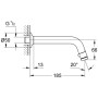 GROHE Universal Waschtisch-Wandauslaufventil - Detailansicht