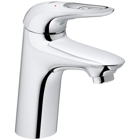 Rubinetto monocomando per lavabo GROHE Eurostyle DN 15 S-Size, leva in metallo aperta, senza scarico