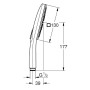 GROHE Vitalio SmartActive 130 Cube Handbrause 3 Strahlarten - Produktansicht