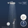 GROHE Precision Duschsystem, Unterputz, mit Vitalio Start 250, rund - Produktansicht