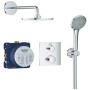 GROHE Grohtherm Duschsystem Unterputz mit Rainshower Cosmopolitan 210 - Detailansicht