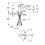 Rubinetto monocomando per lavello GROHE Start 1/2"