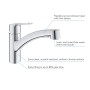 Rubinetto monocomando per lavello GROHE Start 1/2" - vista dettagliata