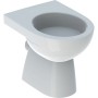 Geberit Renova WC a terra con scarico orizzontale, forma parzialmente chiusa