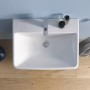 Duravit No. 1 Möbelwaschtisch 60 cm, mit 1 Hahnloch und Überlauf