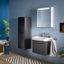 Duravit No. 1 Möbelwaschtisch 60 cm, mit 1 Hahnloch und Überlauf - Produktansicht