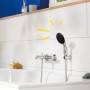 GROHE Vitalio Start 110 Wandhalterset mit 3 Strahlarten - Detailansicht