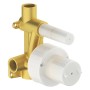 Duravit Wave Einhebelmischer Unterputz Set - technische Ansicht