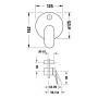 Duravit Wave Einhebelmischer Unterputz Set - Produktansicht