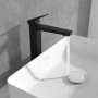 Robinet de lavabo à levier unique Villeroy & Boch Architectura Square surélevé - photo produit