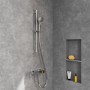 Villeroy & Boch Subway 3.0 Einhebel-Duscharmatur - technische Ansicht