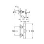 GROHE Grohtherm 800 Cosmopolitan Thermostat-Wannenbatterie, DN 15 - Produktansicht