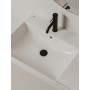 Roca Ona Waschtisch 80 x 46 cm, asymetrisch mit Becken links - Detailansicht