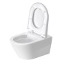 Duravit D-Neo Wand-WC Rimless, Tiefspüler, mit Durafix - Detailansicht