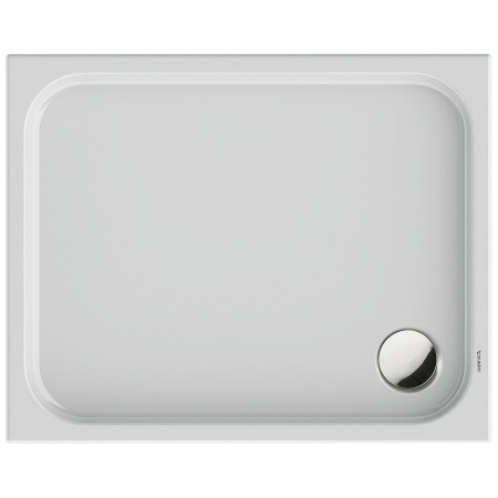Bac à douche rectangulaire Duravit D-Code 100 x 80 cm avec Antidérapant