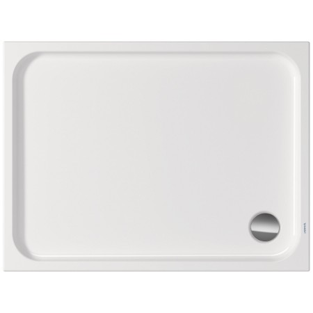Receveur de douche rectangulaire Duravit D-Code 120 x 90 cm avec Antidérapant