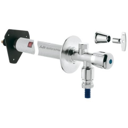 Kit de robinet mural extérieur GROHE Eggemann Eurotec