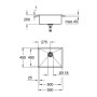 GROHE K700 Edelstahlspüle 55 x 45 cm - Detailansicht