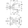 Rubinetto monocomando per lavabo GROHE Euroeco Special - vista dettagliata