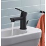 Duravit D-Code Einhebel-Waschtischmischer FreshStart und MinusFlow - technische Ansicht
