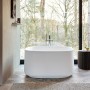 Duravit Zencha freistehende Badewanne 125 x 125 cm - Produktansicht