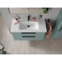 Duravit D-Code Einhebel-Waschtischmischer FreshStart und MinusFlow - Detailansicht