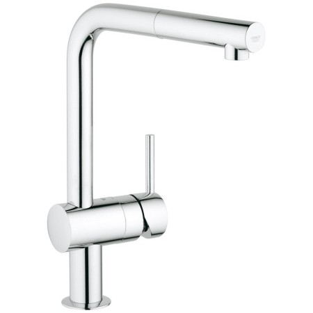 Rubinetto monocomando GROHE Minta per scaldabagno aperto