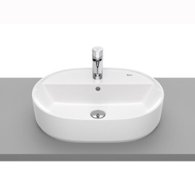 Lavabo d'appoggio ovale Roca The Gap, 55 cm