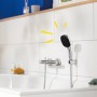 GROHE Vitalio Comfort 110 Wandhalterset mit 3 Strahlarten - Detailansicht