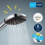 GROHE Vitalio Comfort 110 Wandhalterset mit 3 Strahlarten - technische Ansicht