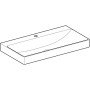 Geberit ONE Waschtisch 90 cm, Abgang vertikal, 1 Hahnloch, ohne Überlauf - Detailansicht