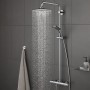 GROHE Vitalio Kopfbrause 3 Stahlarten - Detailansicht