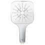 GROHE SmartActive 130 Cube Doccetta, 3 modalità di getto - vista tecnica