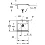 GROHE K700 Kompositspüle 56 x 51 cm - Produktansicht
