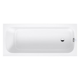 Baignoire rectangulaire Duravit Qatego 160 x 70 cm, version encastrée