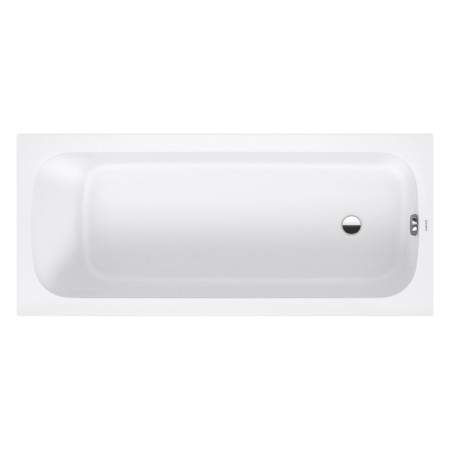 Baignoire rectangulaire Duravit Qatego 160 x 70 cm, version encastrée