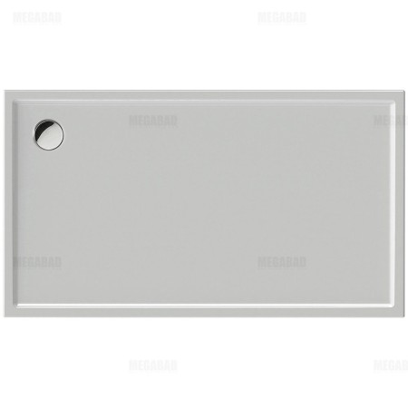 Receveur de douche rectangulaire Duravit Starck Slimline 160 x 90 cm avec Antidérapant