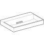 Geberit ONE Waschtisch 75 cm, Abgang horizontal, ohne Hahnloch, ohne Überlauf - Detailansicht