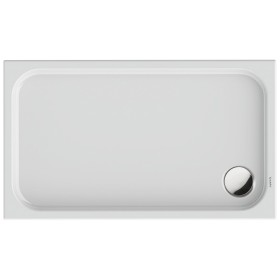 Receveur de douche rectangulaire Duravit D-Code 120 x 70 cm avec Antislip