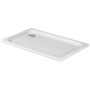 Receveur de douche rectangulaire Duravit D-Code 120 x 70 cm avec Antislip - vue détaillée