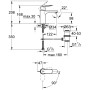 GROHE Eurosmart C Einhand-Waschtischbatterie mit Ablaufgarnitur - Detailansicht