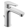 Duravit B.1 Einhebel-Waschtischmischer M FreshStart und MinusFlow, mit Zugstangen-Ablaufgarnitur