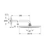 GROHE Rainshower Cosmopolitan 310 Kopfbrauseset - Detailansicht