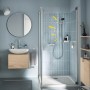 GROHE Precision Trend Thermostat-Brausebatterie 1/2" mit Brausegarnitur 60 cm - Detailansicht