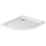 Duravit D-Code Viertelkreis-Duschwanne 90 x 90 cm mit Antislip - Detailansicht