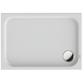 Piatto doccia rettangolare Duravit D-Code 100 x 70 cm