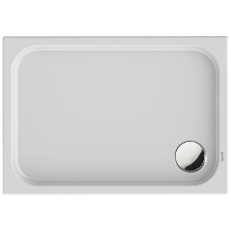 Piatto doccia rettangolare Duravit D-Code 100 x 70 cm