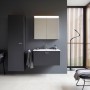 Duravit B.2 Einhebel-Waschtischmischer M mit Zugstangen-Ablaufgarnitur - technische Ansicht
