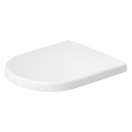 Duravit D-Code WC-Sitz, mit Absenkautomatik, vormontierte Scharniere