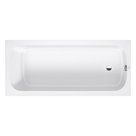 Baignoire rectangulaire Duravit Qatego 180 x 80 cm, version encastrée